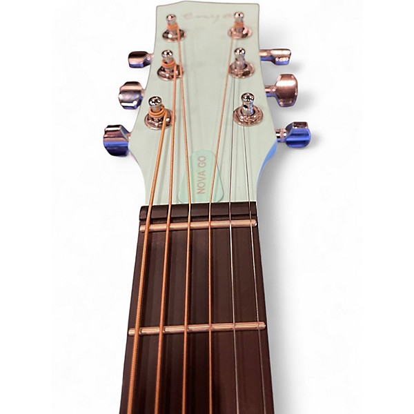 Used Enya Nova Go Blue Acoustic Electric Guitar