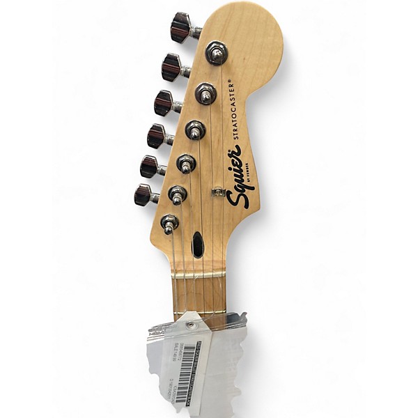 Used Squier Bullet Stratocaster Black Solid Body Electric Guitar