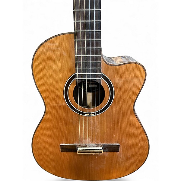 Used Ortega rce159mn Natural Classical Acoustic Electric Guitar