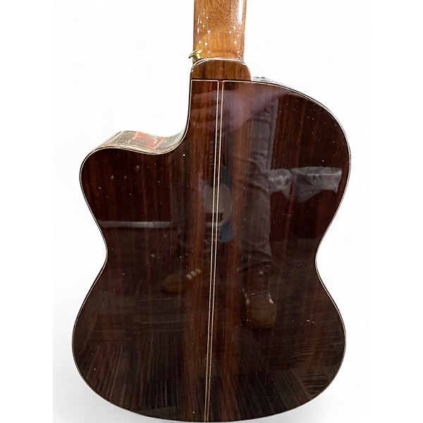 Used Ortega rce159mn Natural Classical Acoustic Electric Guitar