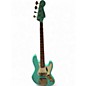 Used 2010 Fender 1960 Jazz Bass Seafoam Green Electric Bass Guitar thumbnail