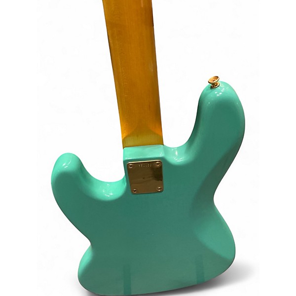 Used 2010 Fender 1960 Jazz Bass Seafoam Green Electric Bass Guitar