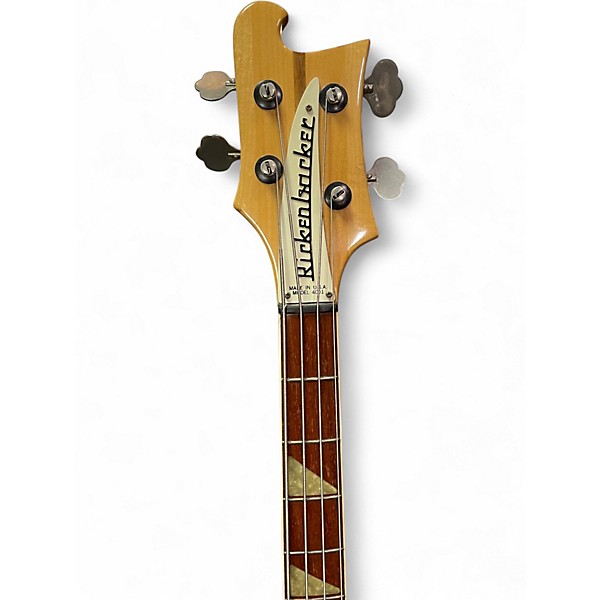 Vintage 1976 Rickenbacker 4001 Mapleglo Electric Bass Guitar