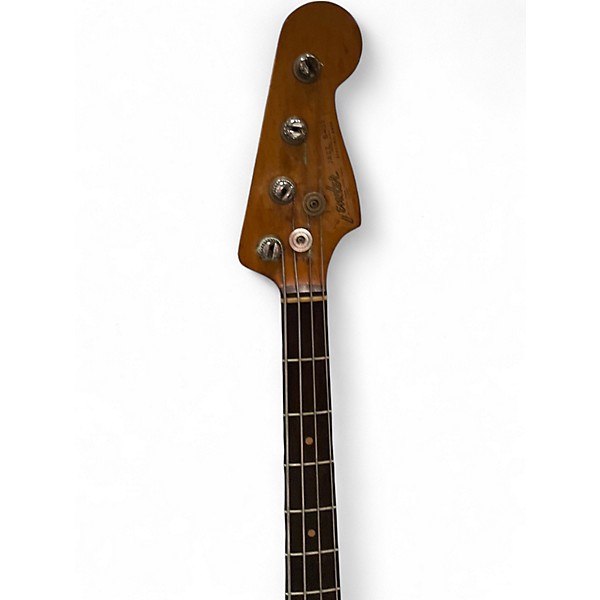 Vintage 1962 Fender Jazz Bass Natural Electric Bass Guitar