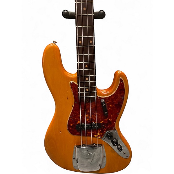 Vintage 1962 Fender Jazz Bass Natural Electric Bass Guitar