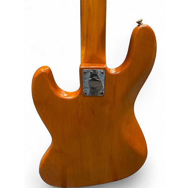 Vintage 1962 Fender Jazz Bass Natural Electric Bass Guitar