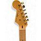 Used 2004 Fender 50th Anniversary Deluxe Stratocaster Left Handed Sunburst Solid Body Electric Guitar