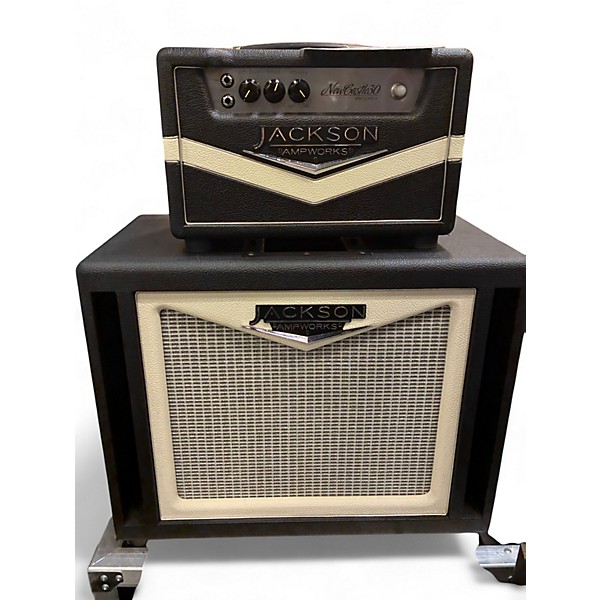 Used Jackson Ampworks new castle 30 Guitar Stack