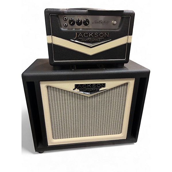 Used Jackson Ampworks new castle 30 Guitar Stack