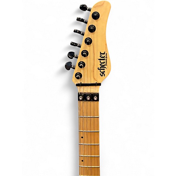 Used Schecter Guitar Research Sun Valley Super Shredder Black Solid Body Electric Guitar