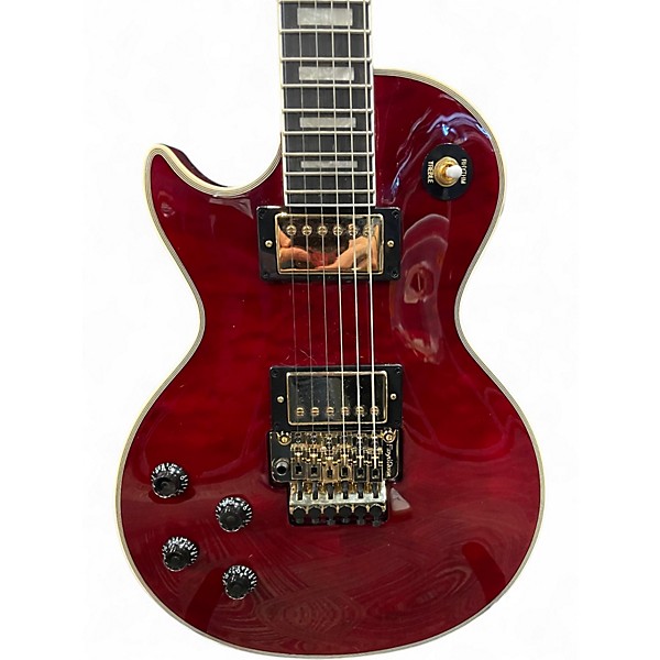 Used Epiphone Alex Lifeson Les Paul Custom Axcess Ruby Electric Guitar