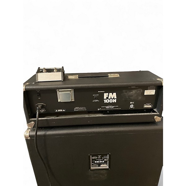 Used Fender FM100H 100W Solid State Guitar Amp Head