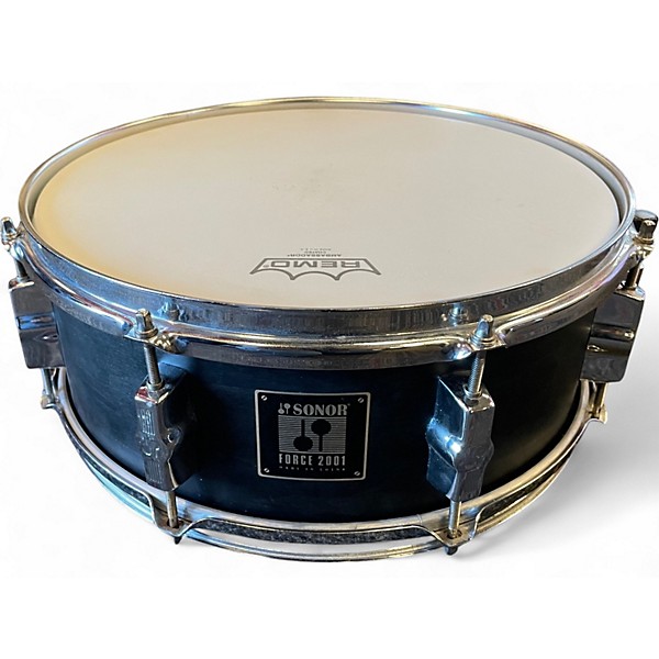 Used SONOR 5 Piece Force 2001 Carbon Black Drum Kit