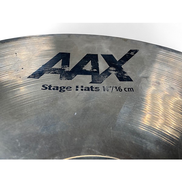Used SABIAN 14in AAX Stage Hi Hat Bottom Cymbal
