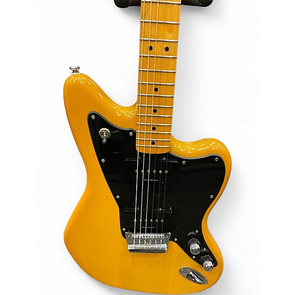 Used Squier FSR Classic Vibe 70s Jazzmaster Vintage Blonde Solid Body Electric Guitar