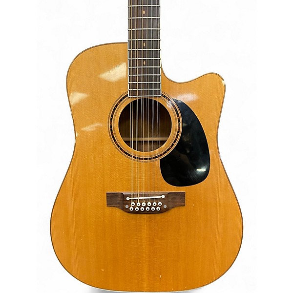 Used Takamine EF-400SC Natural 12 String Acoustic Electric Guitar