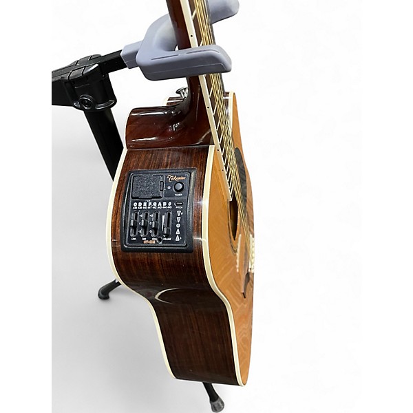 Used Takamine EF-400SC Natural 12 String Acoustic Electric Guitar