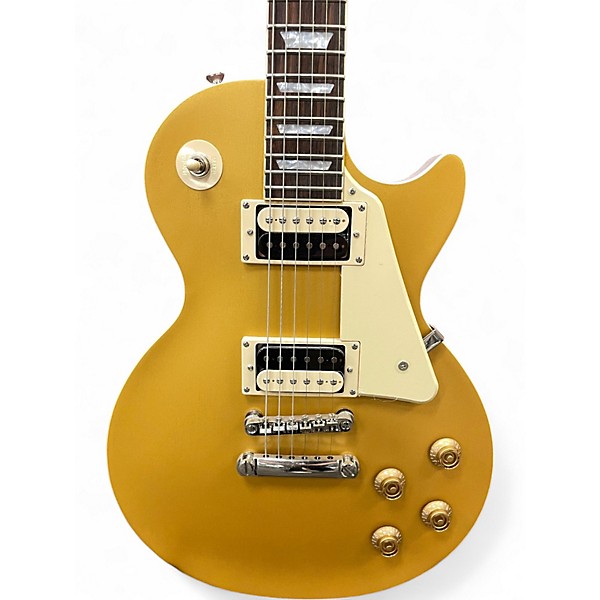 Used Epiphone Les Paul Classic Gold Top Solid Body Electric Guitar