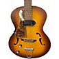 Used Godin 5th Avenue Kingpin P90 Left Handed COGNAC BURST Hollow Body Electric Guitar