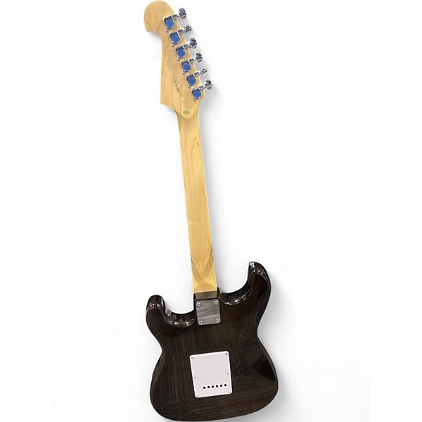 Used Washburn Sonamaster Delux Trans Black Solid Body Electric Guitar