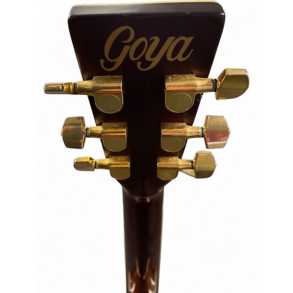 Used Goya g330s Natural Acoustic Electric Guitar