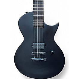Used ESP LTD Black Metal Black Solid Body Electric Guitar