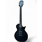 Used ESP LTD Black Metal Black Solid Body Electric Guitar