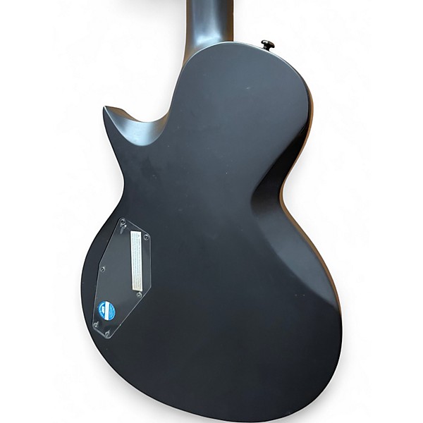 Used ESP LTD Black Metal Black Solid Body Electric Guitar