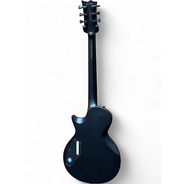 Used ESP LTD Black Metal Black Solid Body Electric Guitar