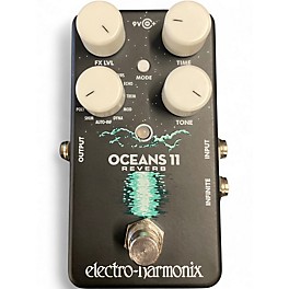 Used Electro-Harmonix Oceans 11  Reverb Effect Pedal