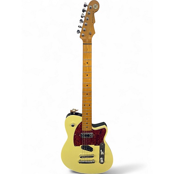 Used 2020s Reverend Buckshot Antique White Solid Body Electric Guitar