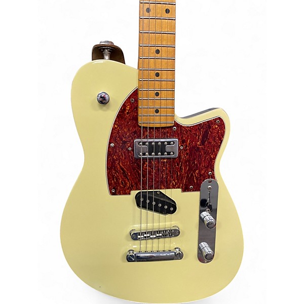 Used 2020s Reverend Buckshot Antique White Solid Body Electric Guitar