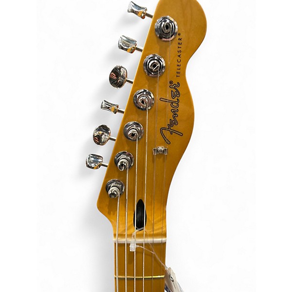 Used Fender PLAYER II TELECASTER HIALEAH YELLOW Solid Body Electric Guitar