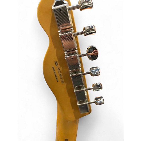 Used Fender PLAYER II TELECASTER HIALEAH YELLOW Solid Body Electric Guitar