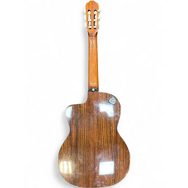 Used Takamine EG128SC Natural Classical Acoustic Electric Guitar