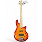 Used Lakland 55-02 Deluxe Skyline Series 5 String 2 Color Sunburst Electric Bass Guitar