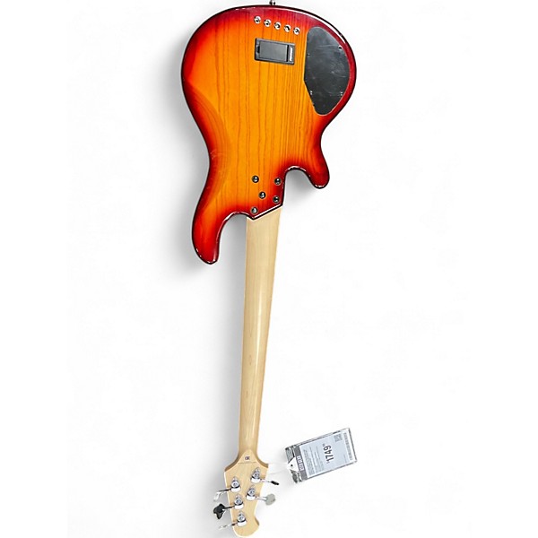 Used Lakland 55-02 Deluxe Skyline Series 5 String 2 Color Sunburst Electric Bass Guitar