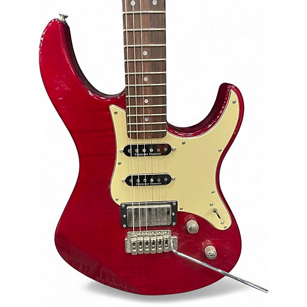 Used Yamaha PACIFICA PAC612VIIFMX RED Solid Body Electric Guitar