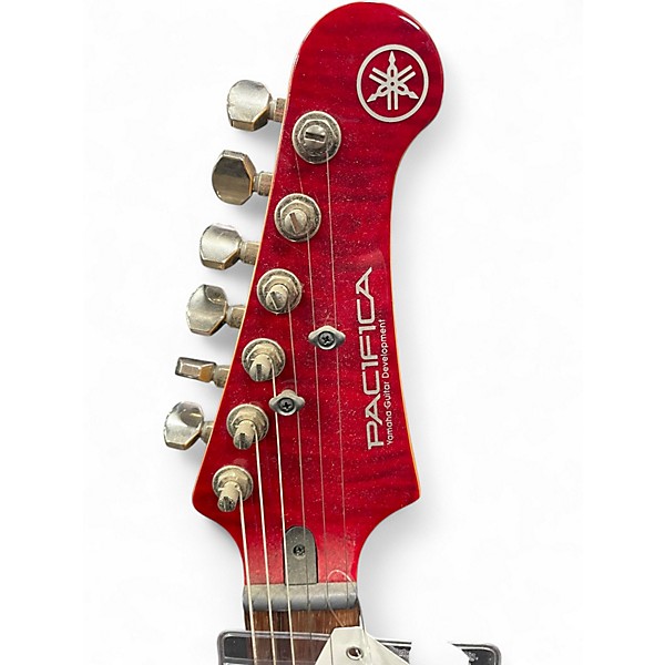 Used Yamaha PACIFICA PAC612VIIFMX RED Solid Body Electric Guitar