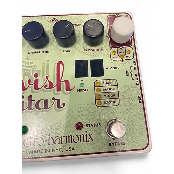 Used Electro-Harmonix Ravish Sitar Effect Pedal