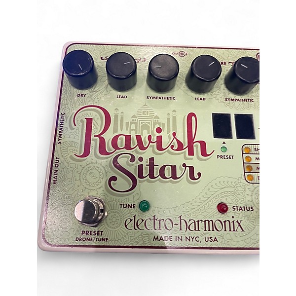Used Electro-Harmonix Ravish Sitar Effect Pedal
