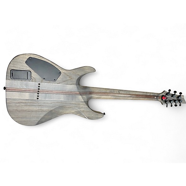 Used Schecter Guitar Research C7 SLS Elite 7 String Black Solid Body Electric Guitar