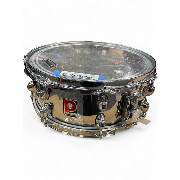 Used Premier 14X6.5 CHROME Metallic Silver Drum