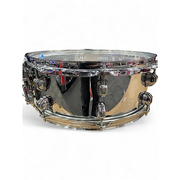 Used Premier 14X6.5 CHROME Metallic Silver Drum