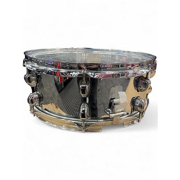 Used Premier 14X6.5 CHROME Metallic Silver Drum