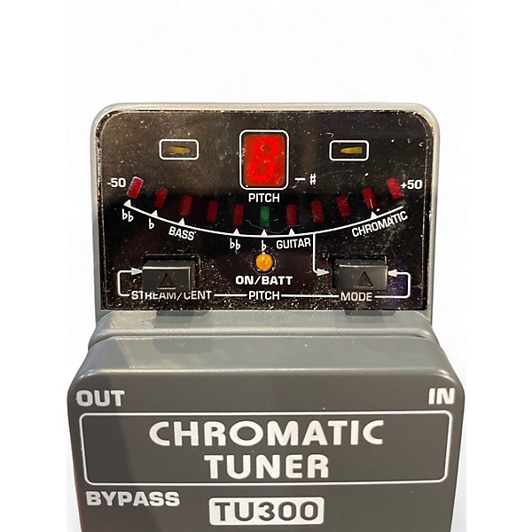Used Behringer TU300 Chromatic Tuner Pedal