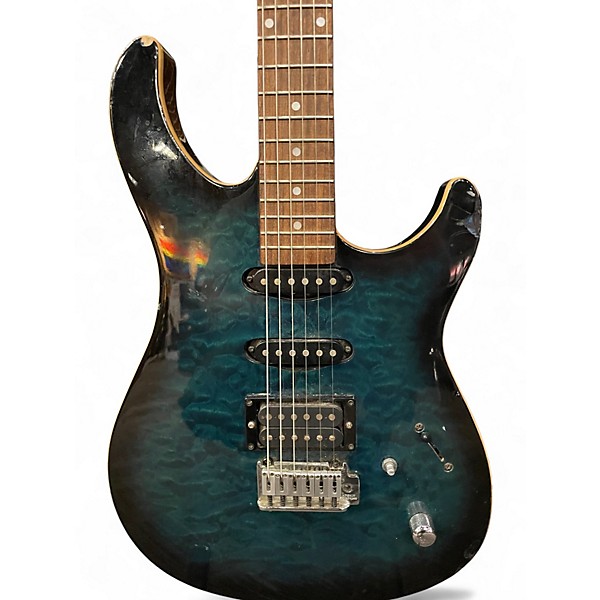 Used Peavey Predator Plus Baltic Blue Solid Body Electric Guitar