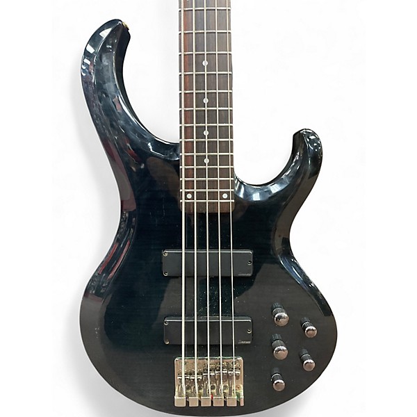 Used Ibanez BTB405e 5 String Black Electric Bass Guitar