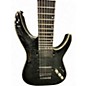 Used Schecter Guitar Research Hellraiser Hybrid C-7 Transparent Black Solid Body Electric Guitar