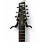 Used Schecter Guitar Research Hellraiser Hybrid C-7 Transparent Black Solid Body Electric Guitar